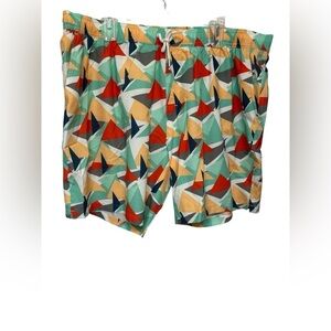 MeUndies Multicolor Geometric Men's Swim Shorts